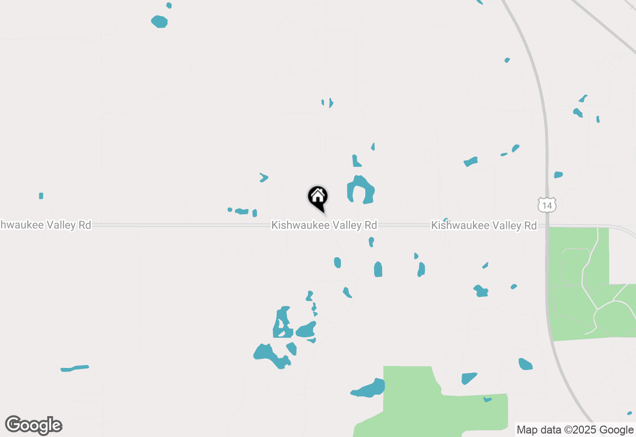Map of 805 S Rose Farm Road, Woodstock, IL 60098