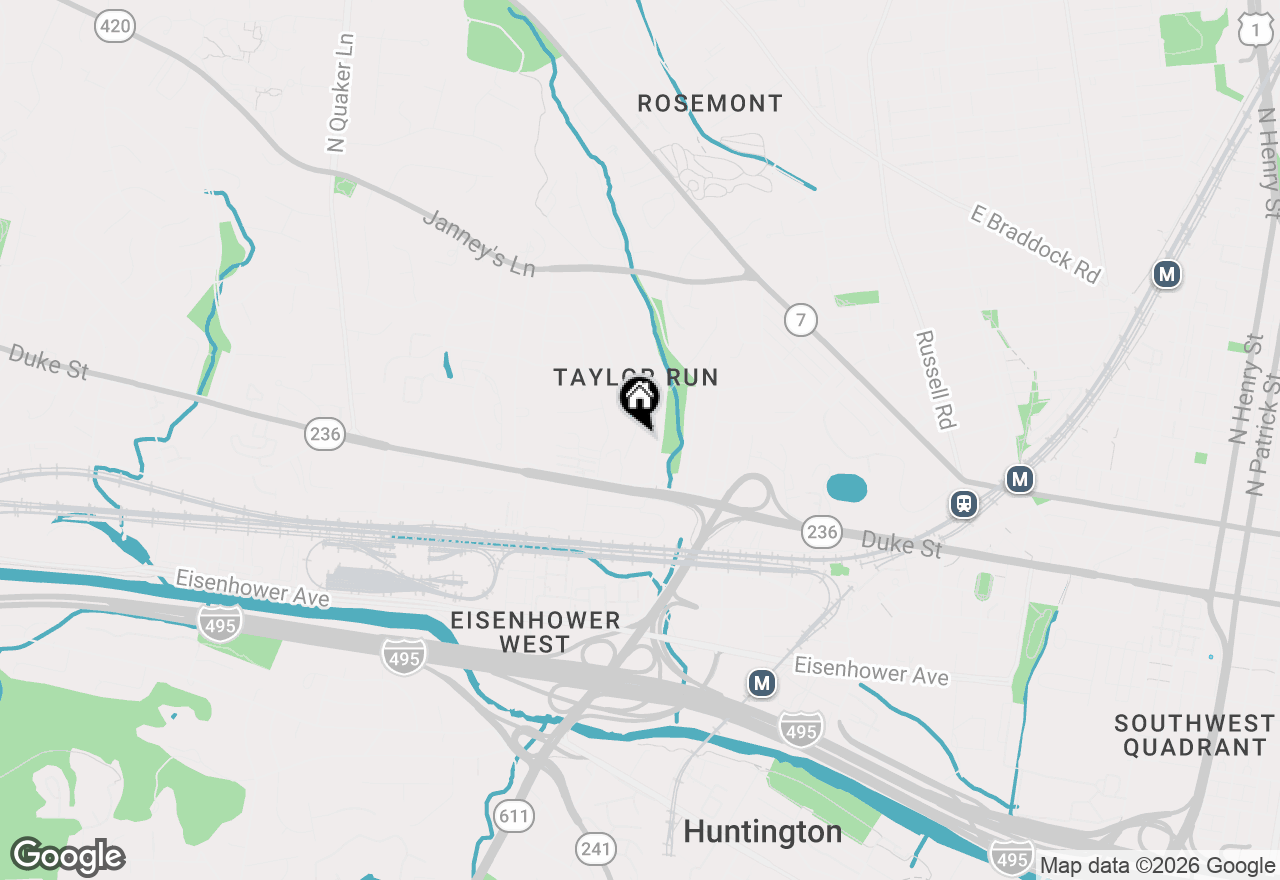 Map of 55 Skyhill Road #101, Alexandria, VA 22314
