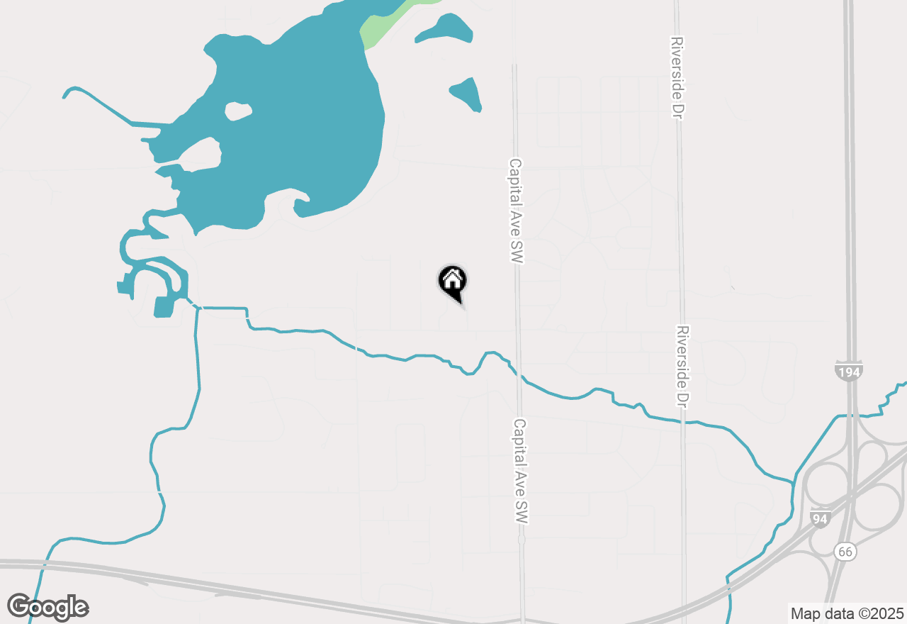 Map of 112 Fairway Drive, Battle Creek, MI 49015