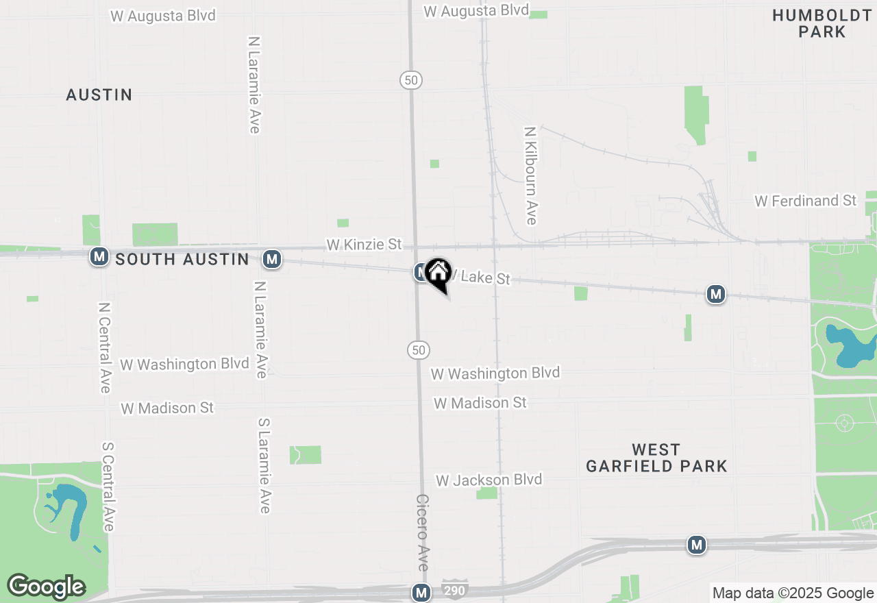 Map of 4725 W Fulton Street, Chicago, IL 60644