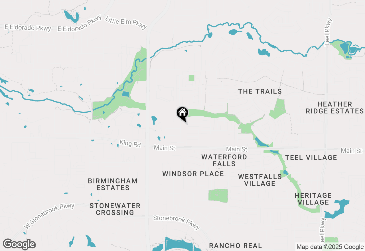 Map of 9382 Autumn Glen Drive, Frisco, TX 75033