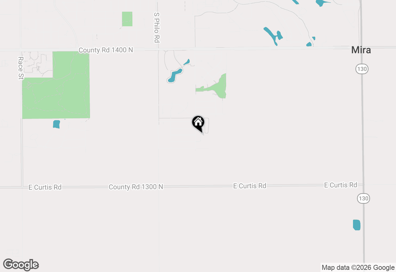 Map of 3407 Memory Lane, Urbana, IL 61802