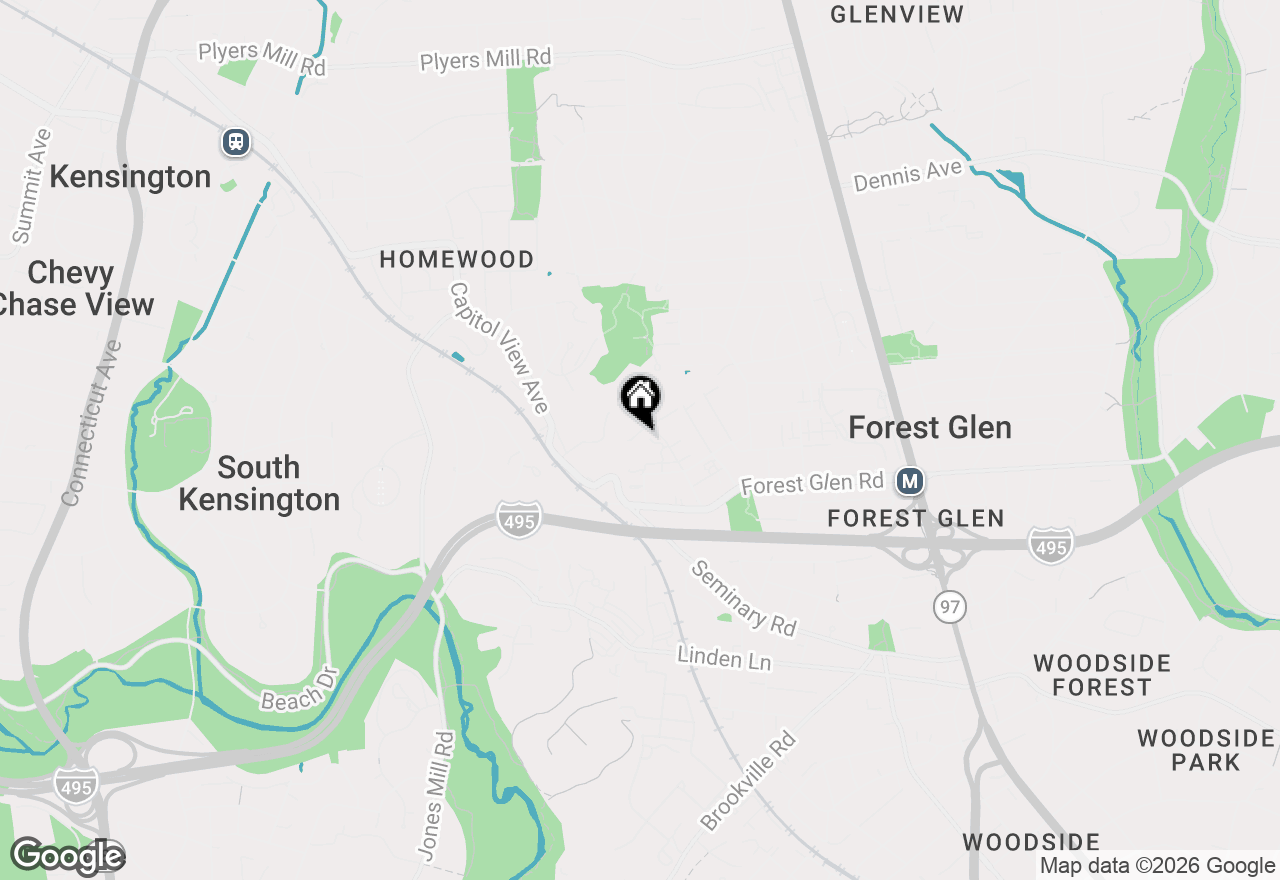 Map of 9886 Hollow Glen Place #2538A, Silver Spring, MD 20910