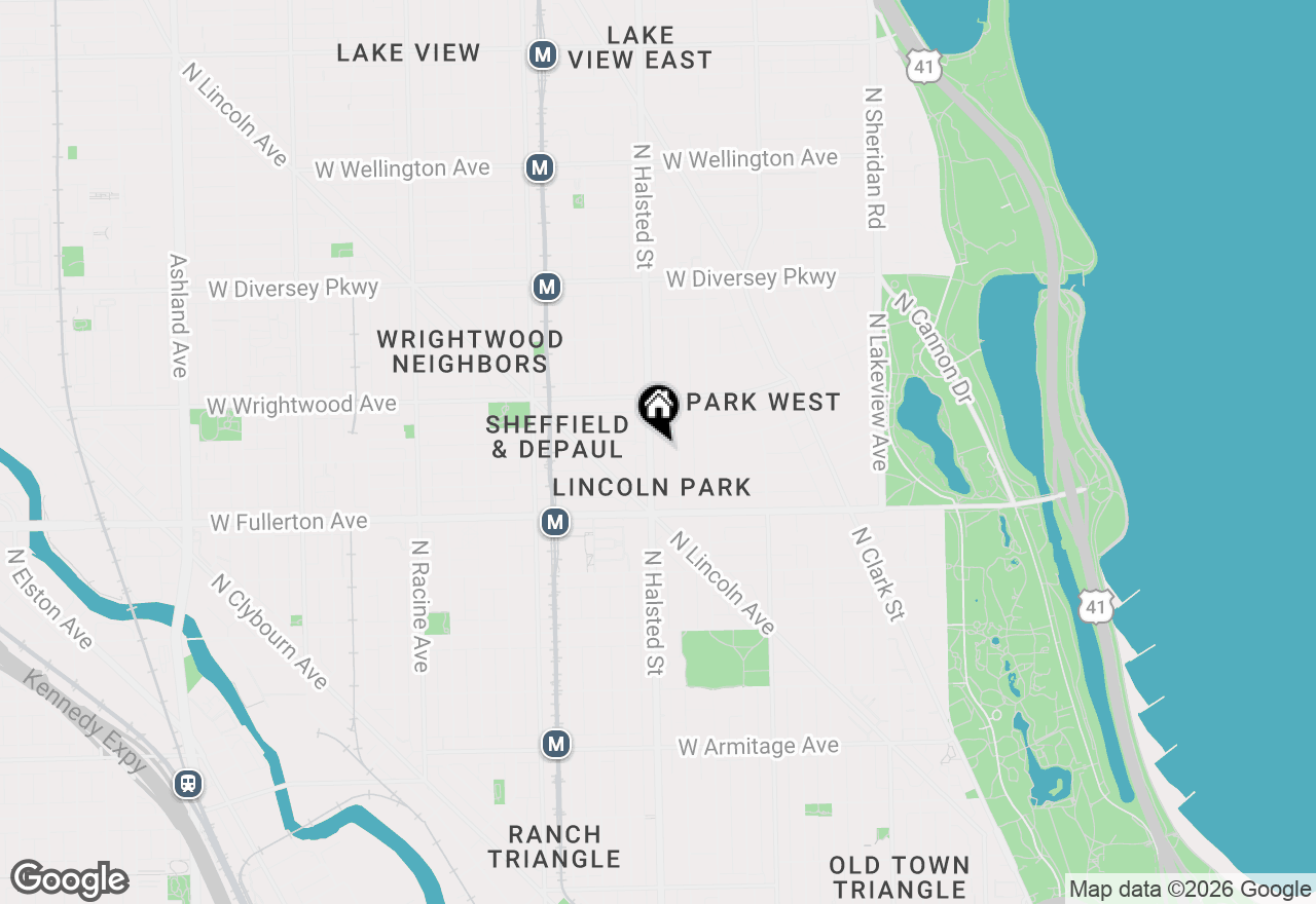 Map of 2501 N Halsted Street, Chicago, IL 60614