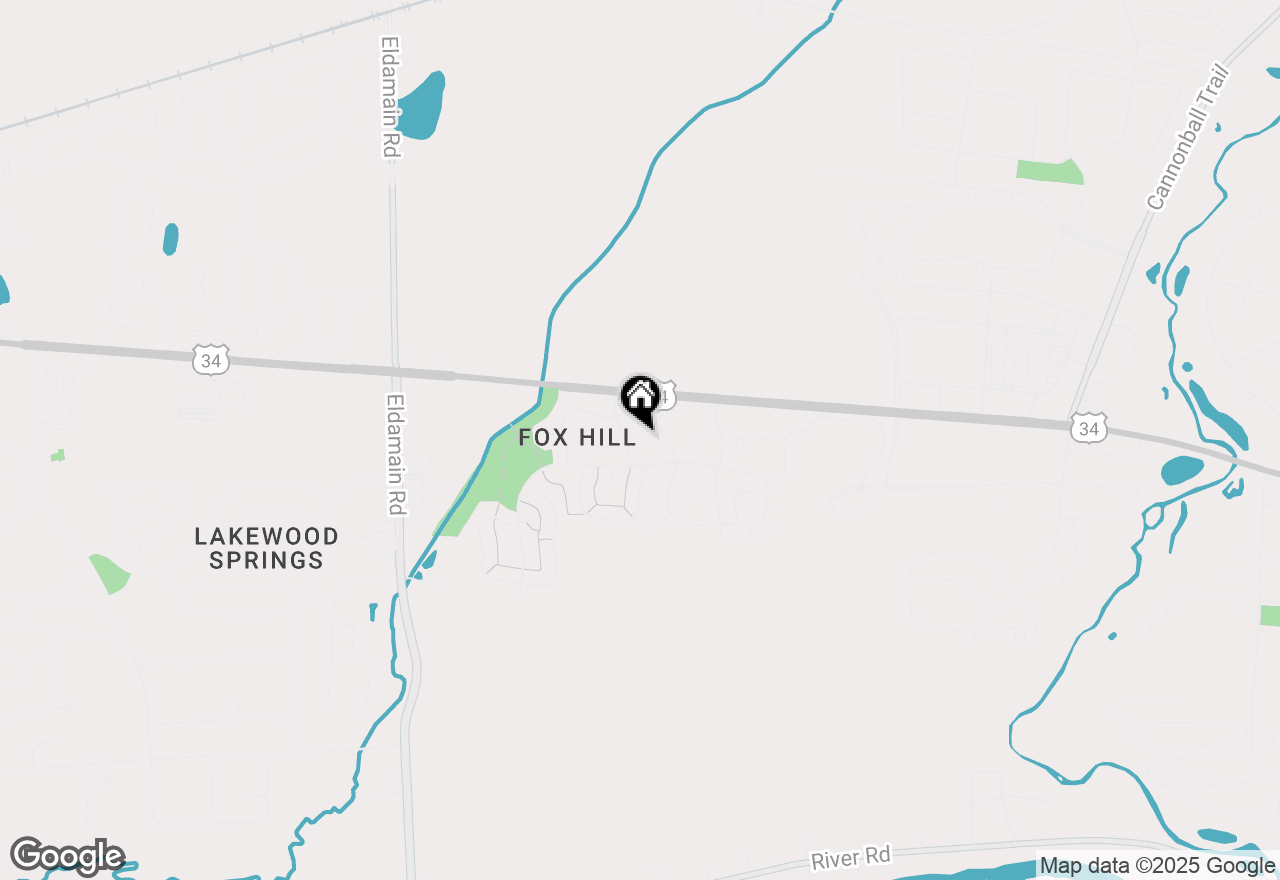 Map of 1533 Stoneridge Court, Yorkville, IL 60560