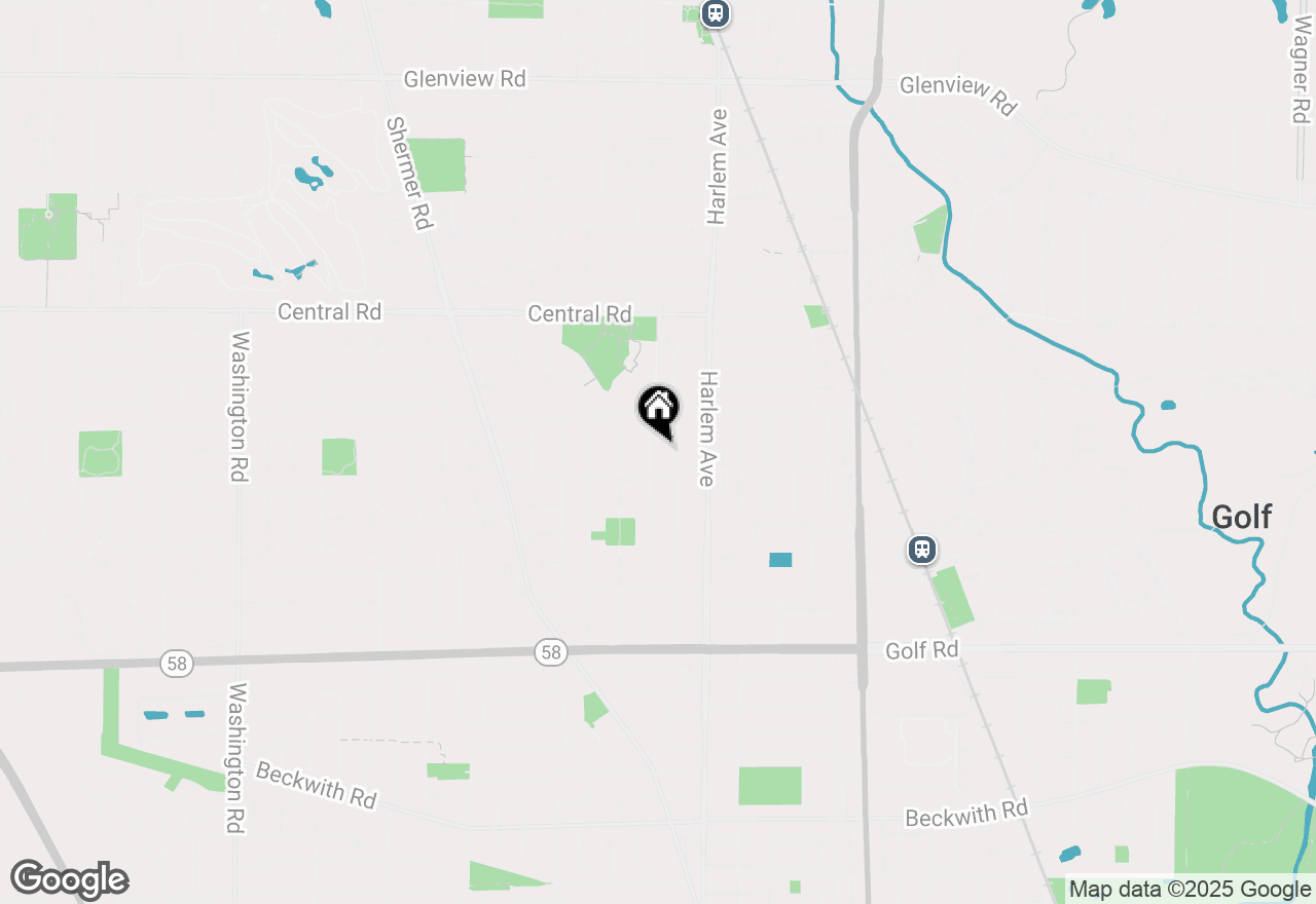 Map of 315 Lincoln Street, Glenview, IL 60025