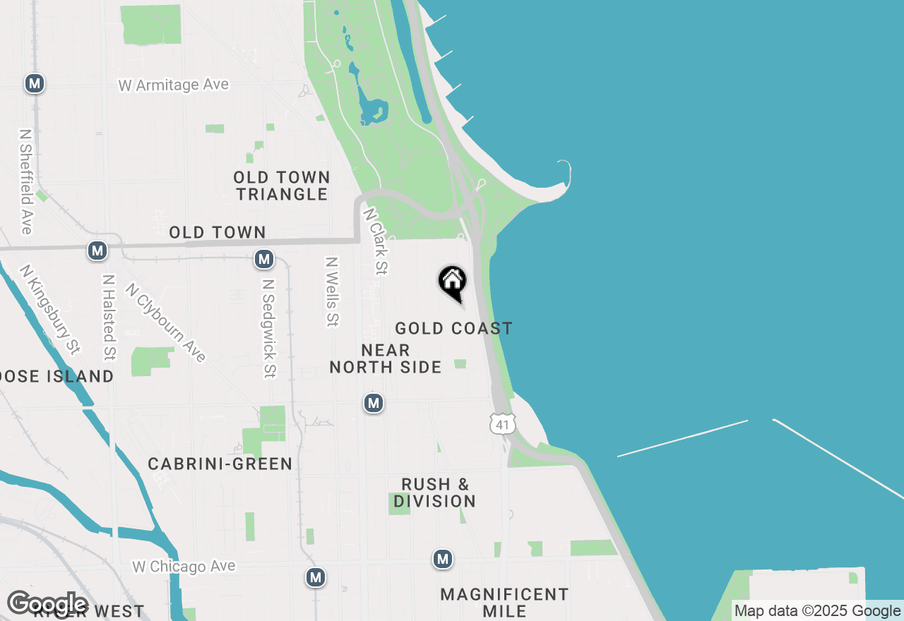 Map of 1401 N Astor Street, Chicago, IL 60610