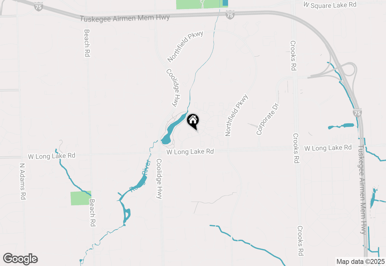 Map of 1812 Brentwood Drive #100, Troy, MI 48098