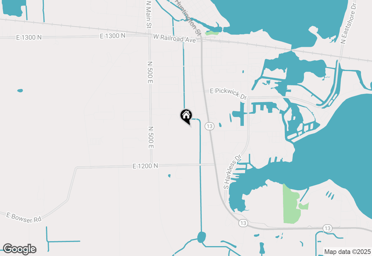 Map of 813 S Sycamore Street #32, Syracuse, IN 46567