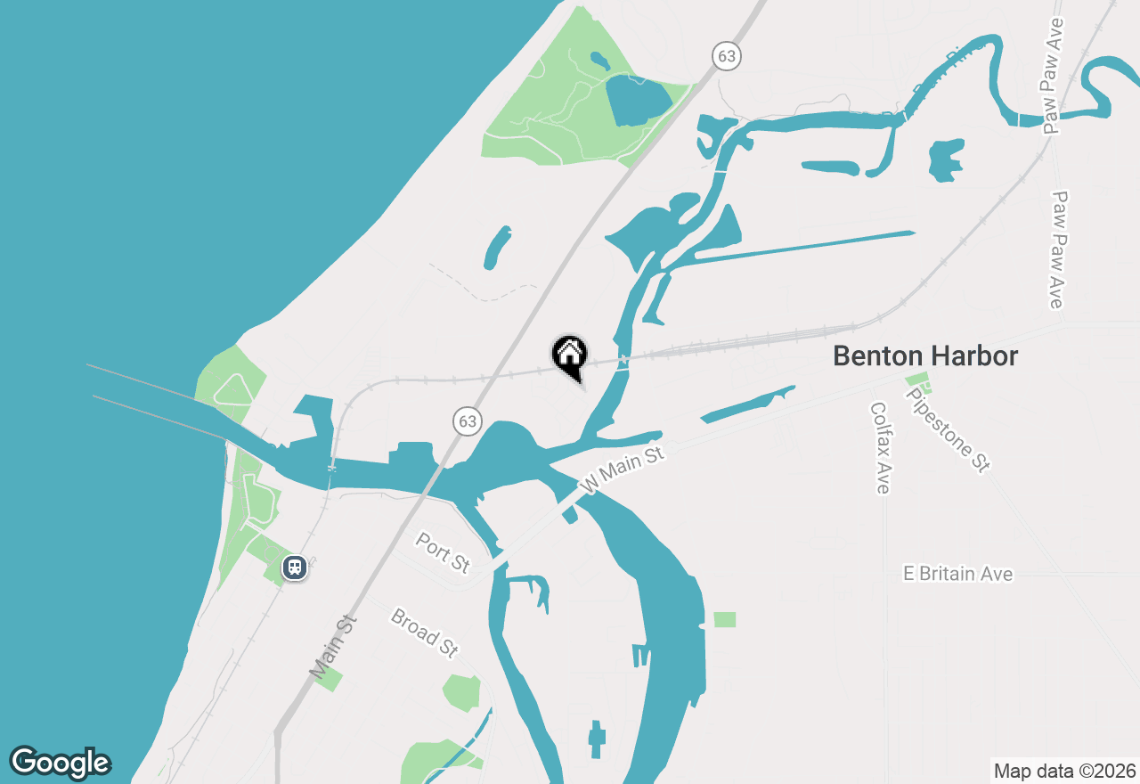 Map of 251 Cavelier Avenue, St. Joseph, MI 49085