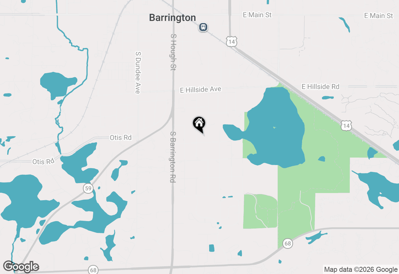 Map of 917 S Grove Avenue, Barrington, IL 60010