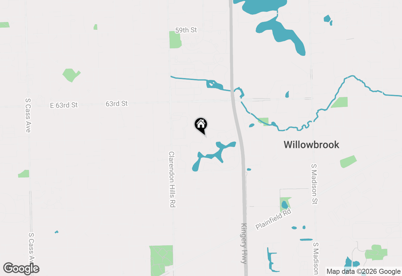 Map of 19 Portwine Road, Willowbrook, IL 60527