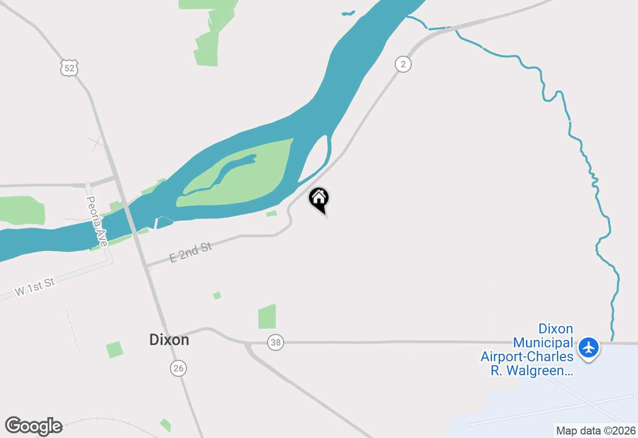 Map of 117 Fox Trot, Dixon, IL 61021