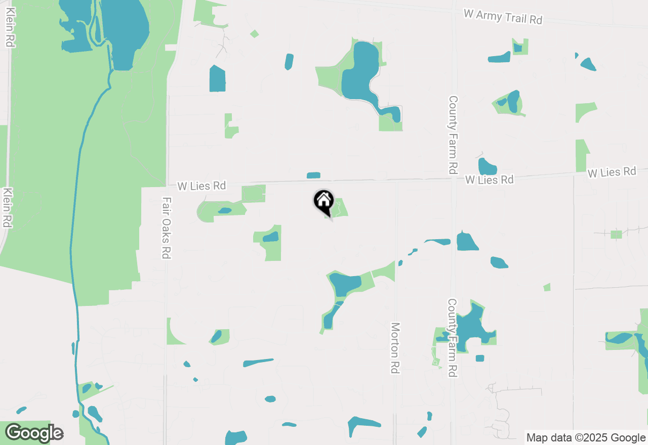 Map of 1164 Brookstone Drive, Carol Stream, IL 60188