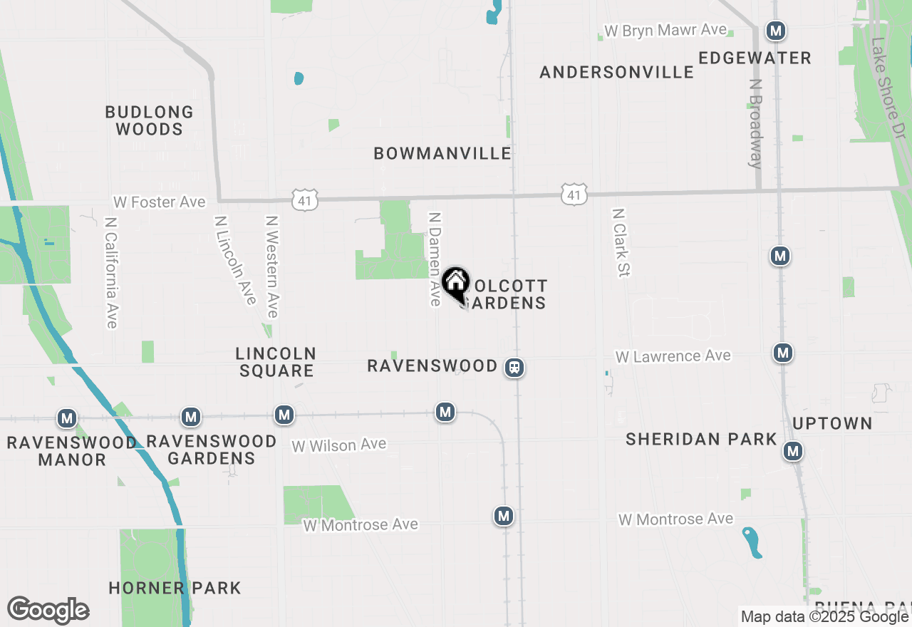 Map of 4906 N Winchester Avenue, Chicago, IL 60640