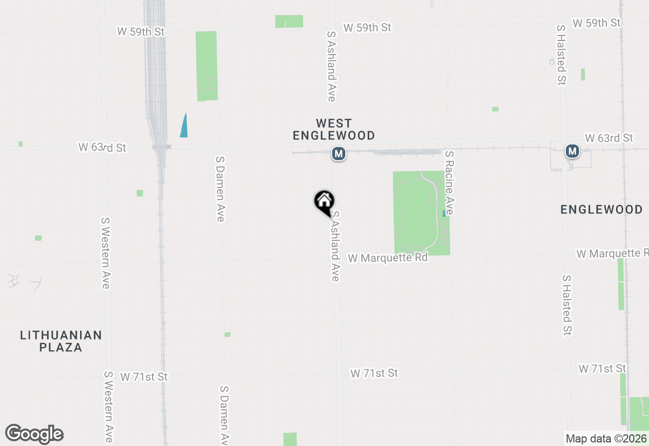 Map of 6549 S Marshfield Avenue, Chicago, IL 60636