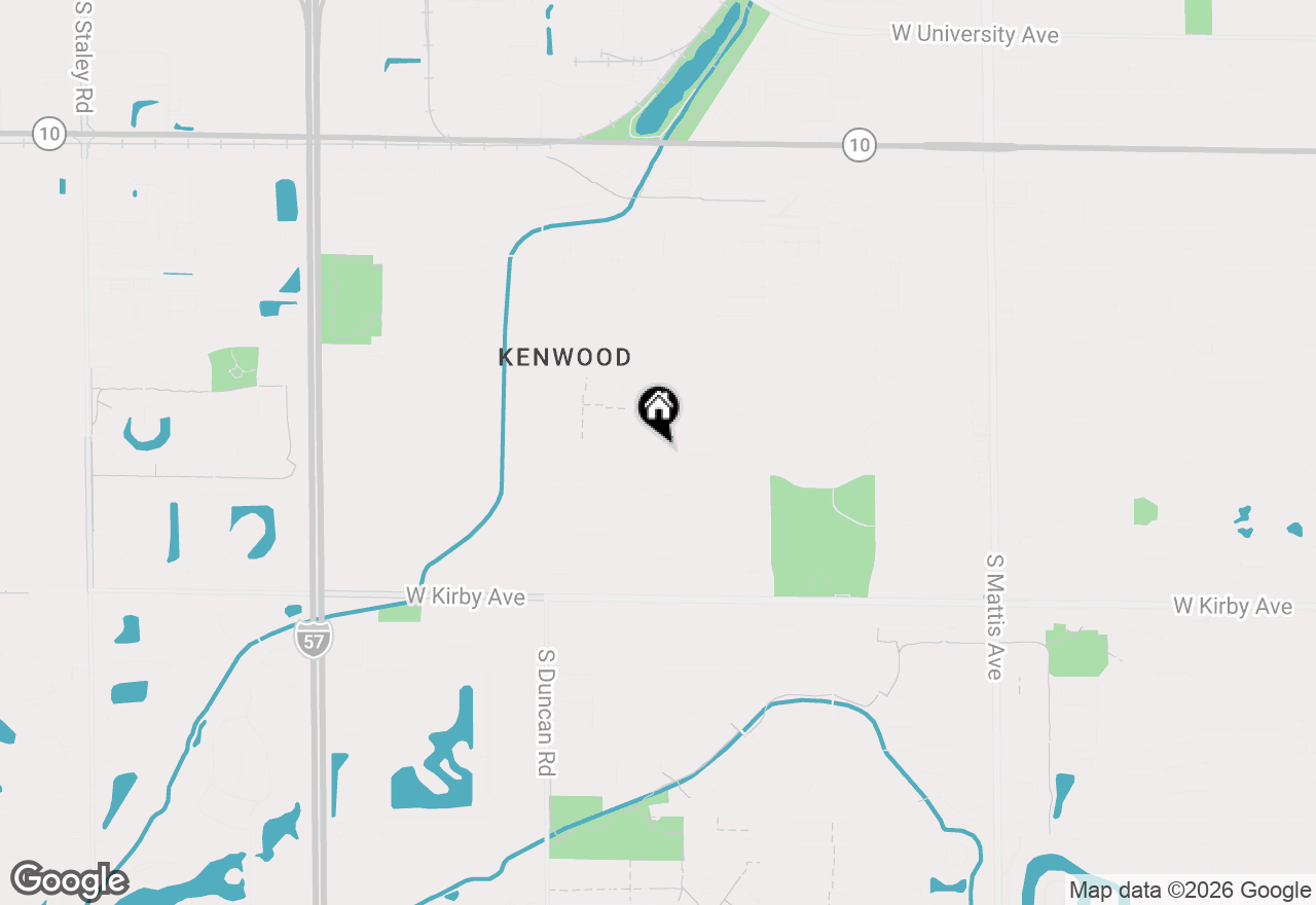 Map of 1116 Centennial Drive, Champaign, IL 61821