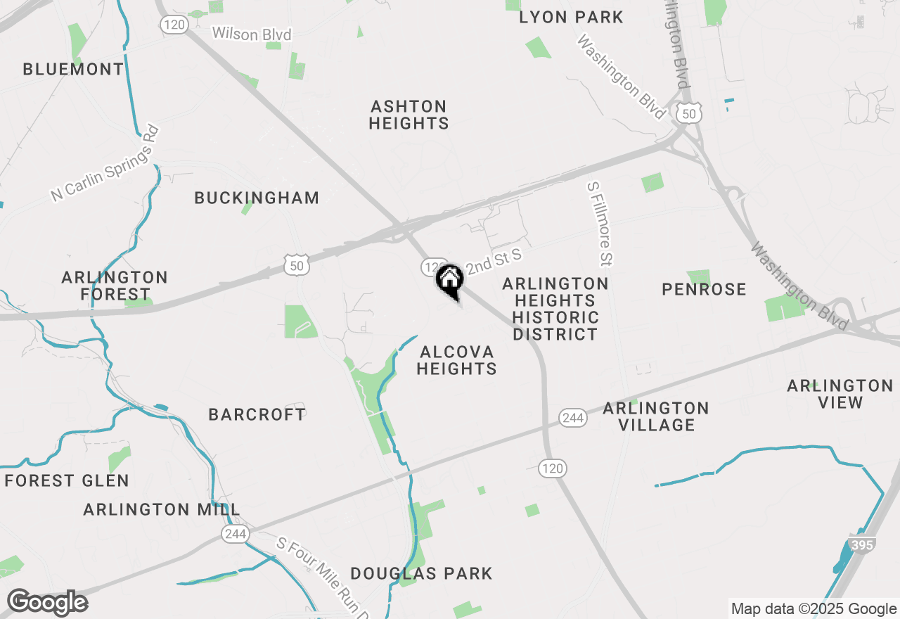 Map of 3701 5th Street S #409, Arlington, VA 22204