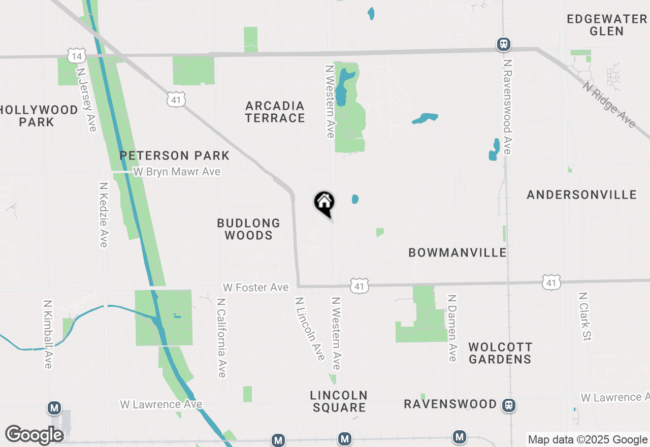 Map of 5411 N Artesian Avenue, Chicago, IL 60625