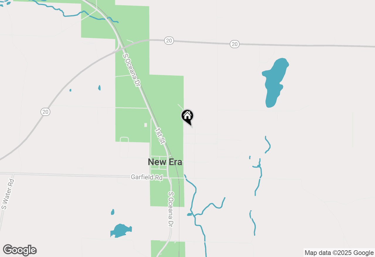 Map of 4518 Elm Street, New Era, MI 49446