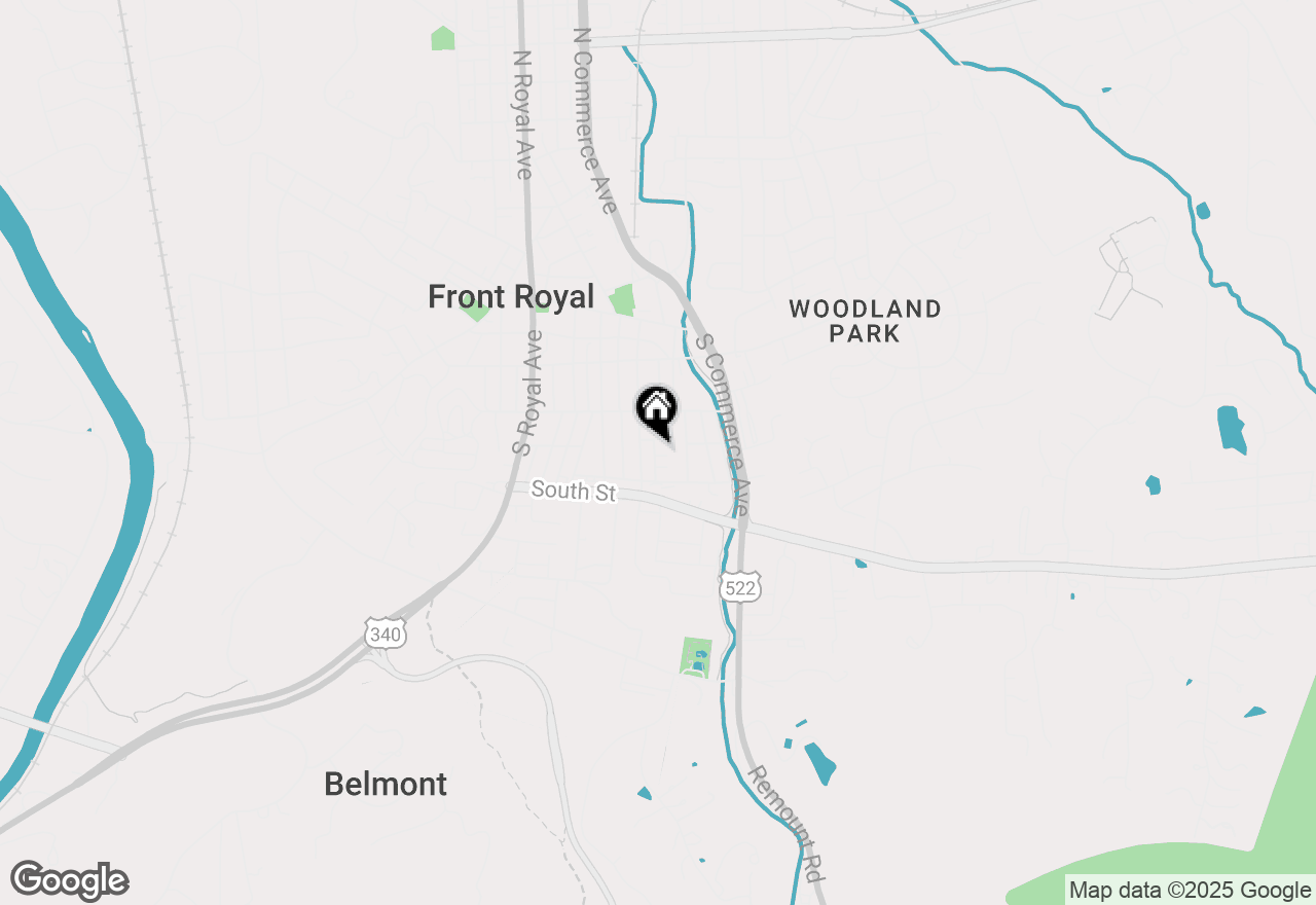 Map of 310 Frazer Place, Front Royal, VA 22630