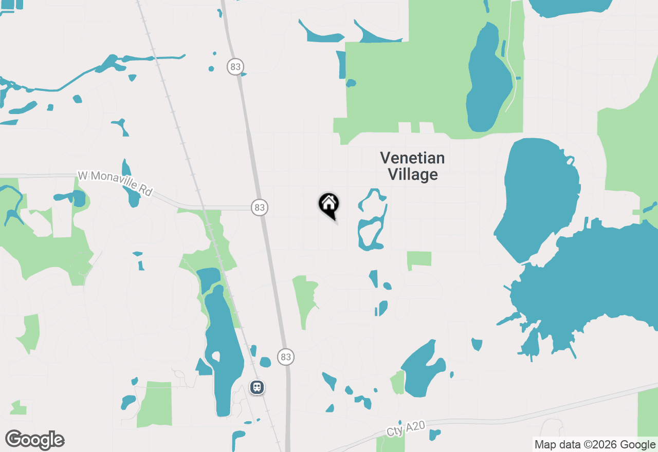 Map of 36608 N Lawrence Drive, Lake Villa, IL 60046