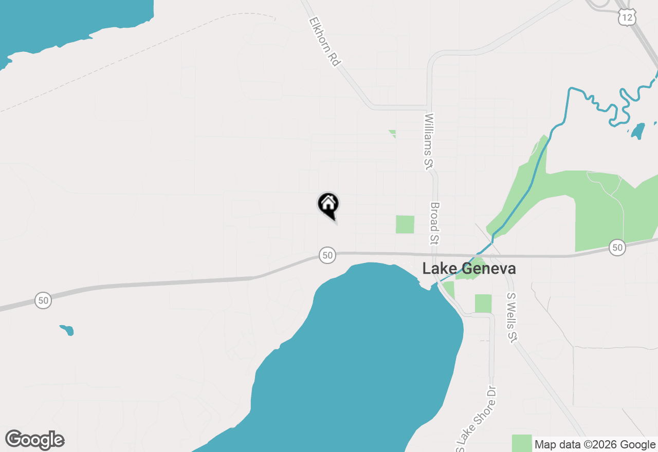 Map of 255 Elmwood Ave #211, Lake Geneva, WI 53147