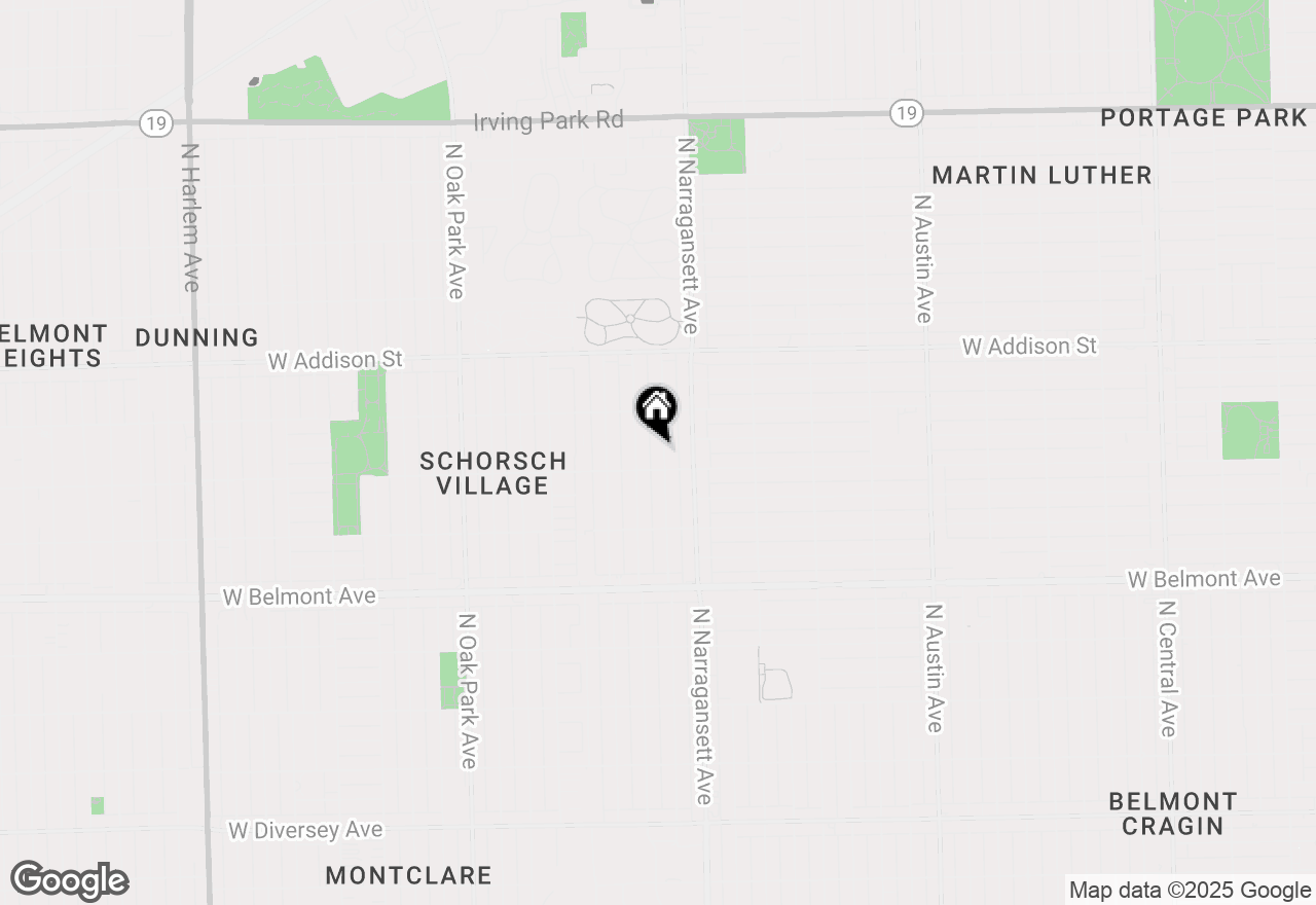 Map of 3416 N Nagle Avenue, Chicago, IL 60634