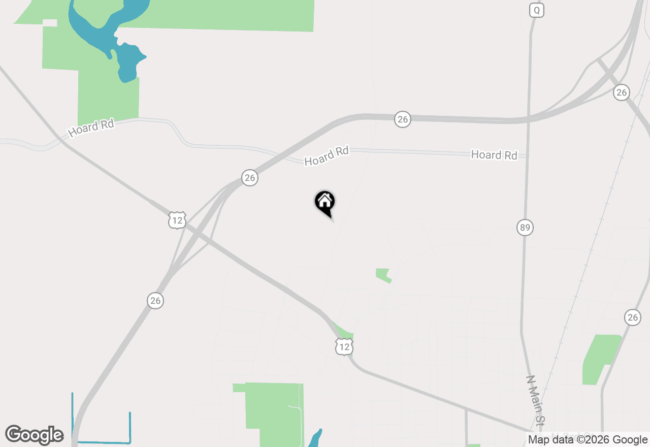 Map of 1364 Marigold Dr #3, Fort Atkinson, WI 53538