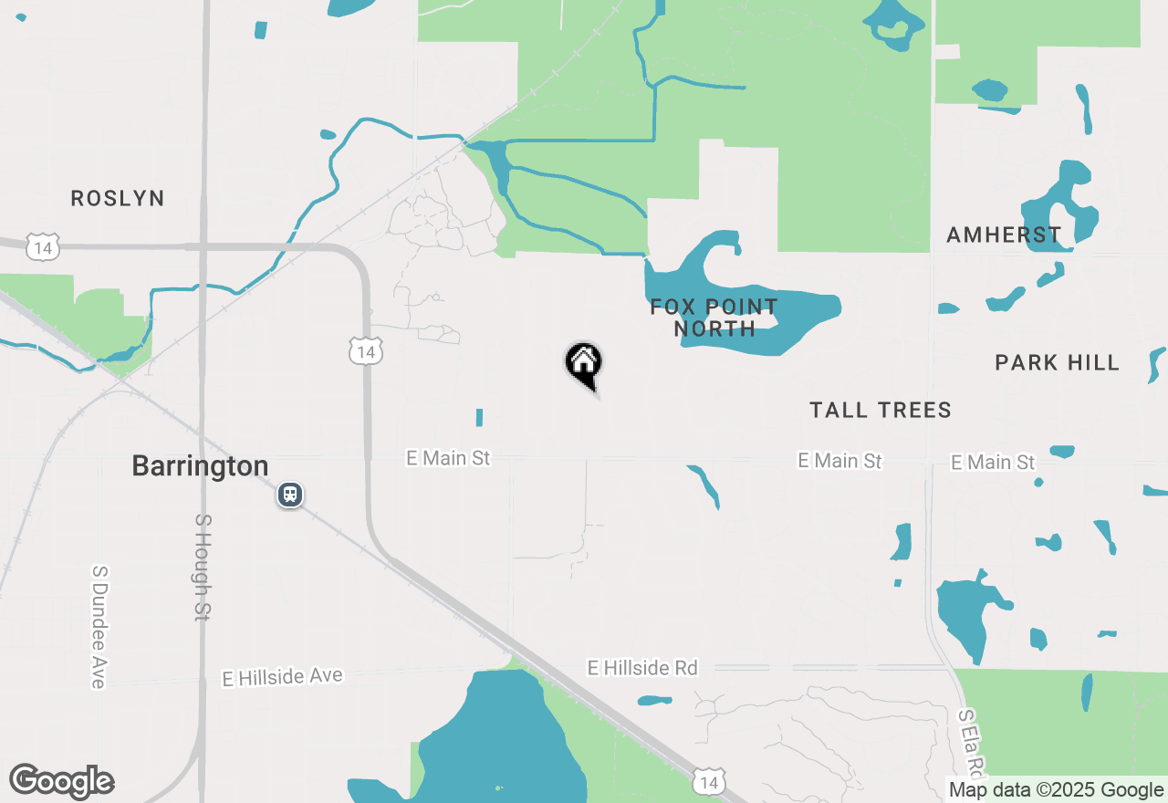 Map of 175 Hilltop Avenue, Barrington, IL 60010