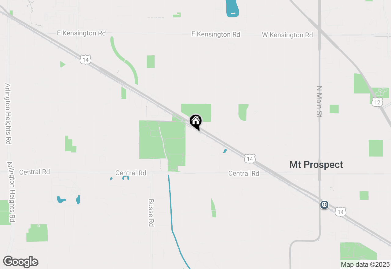 Map of 1255 W Prospect Avenue #107, Mount Prospect, IL 60056