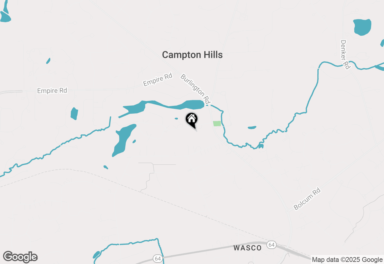 Map of 40W789 Whitney Road, St. Charles, IL 60175