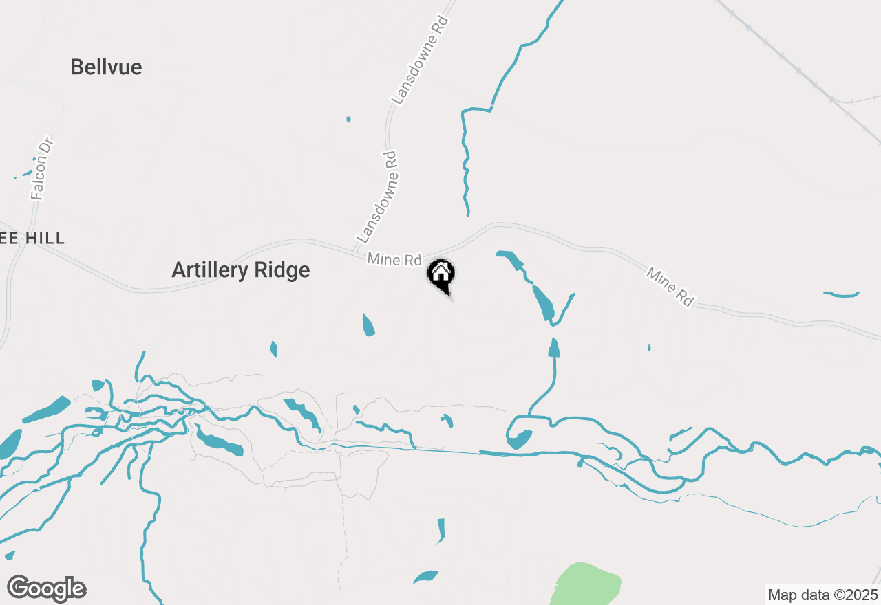 Map of 3812 Winding Hollow Drive, Fredericksburg, VA 22408
