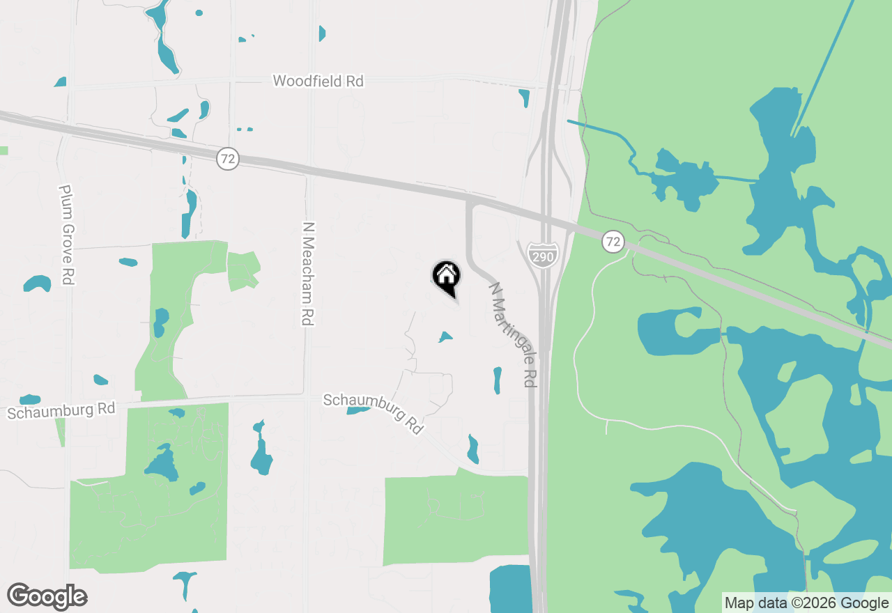 Map of 244 Steeplechase Court, Schaumburg, IL 60173