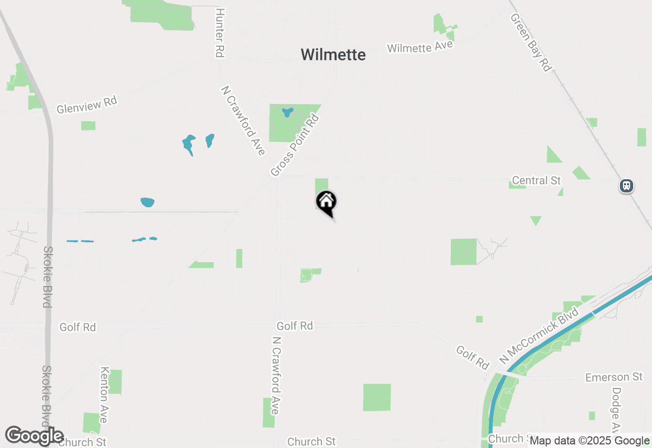 Map of 2430 Hastings Avenue, Evanston, IL 60201