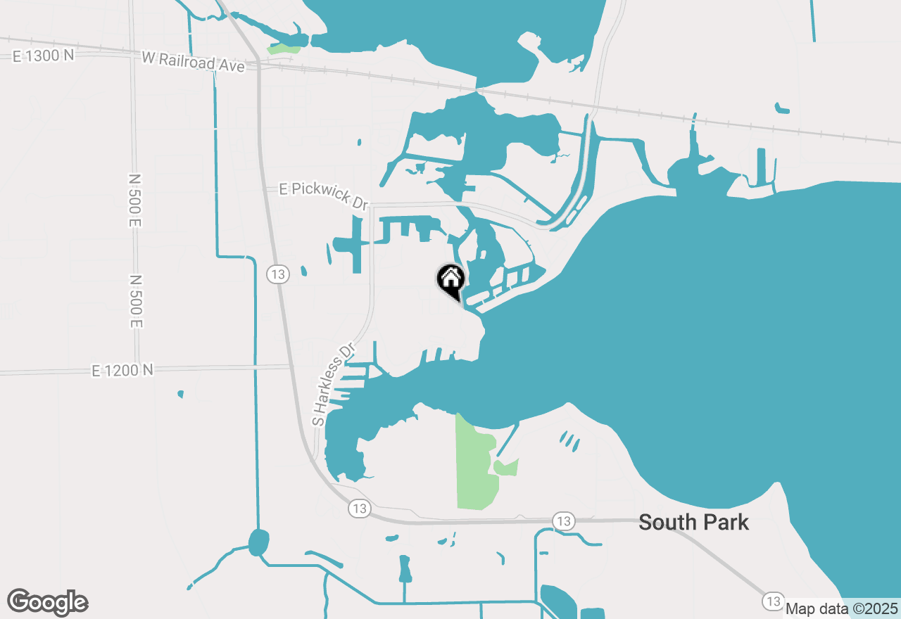 Map of 1021 S Oaks Street, Syracuse, IN 46567