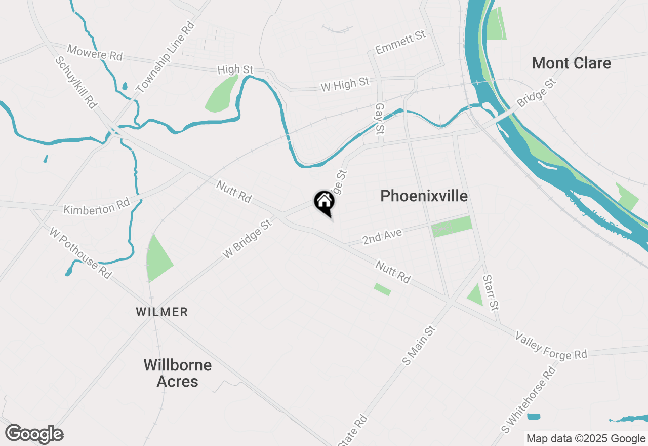 Map of 530 Washington Avenue #4, Phoenixville, PA 19460