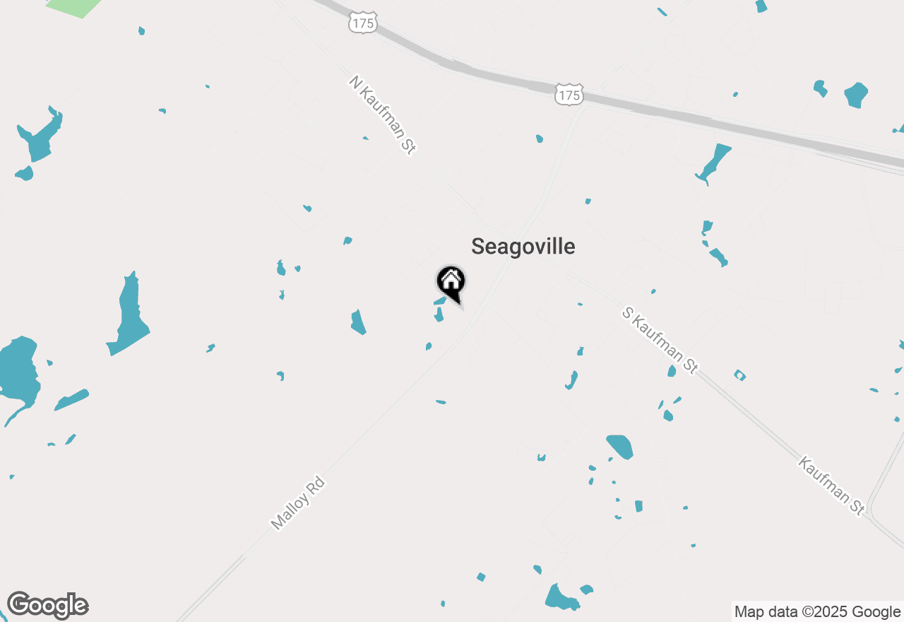 Map of 510 W Malloy Bridge Road, Seagoville, TX 75159