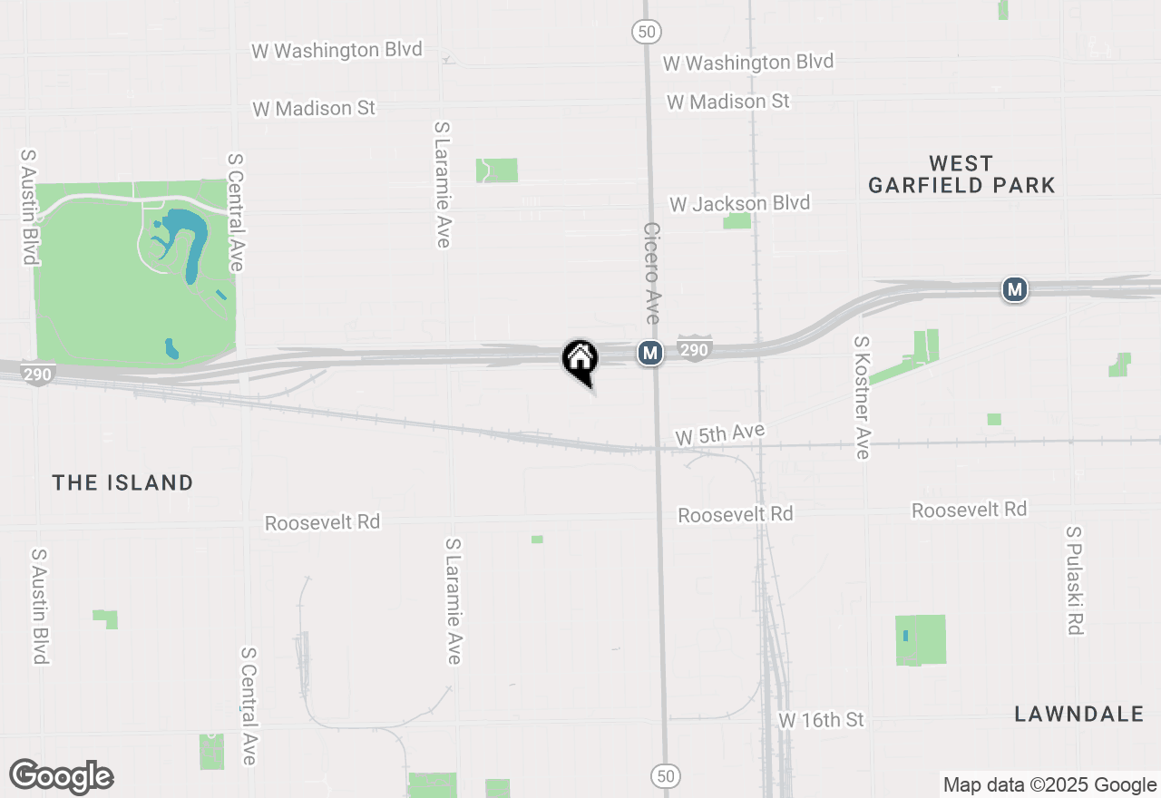 Map of 4939 W Polk Street, Chicago, IL 60644