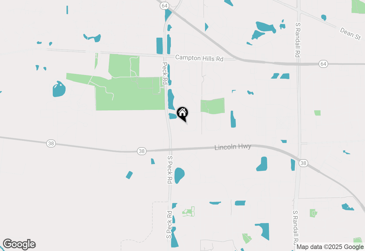 Map of 528 Horizon Drive, St. Charles, IL 60175