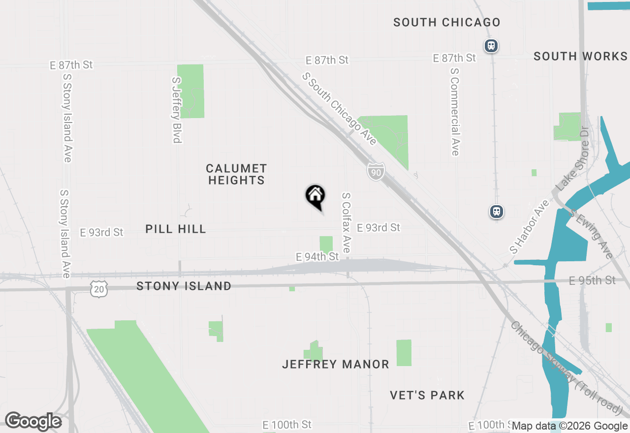 Map of 9232 S Essex Avenue, Chicago, IL 60617