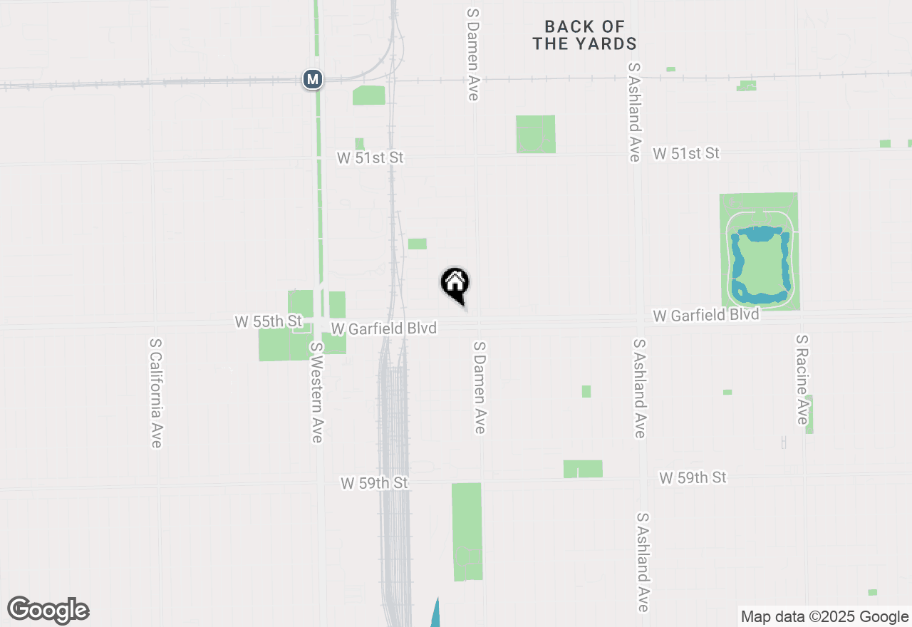 Map of 2034 W Garfield Boulevard, Chicago, IL 60609