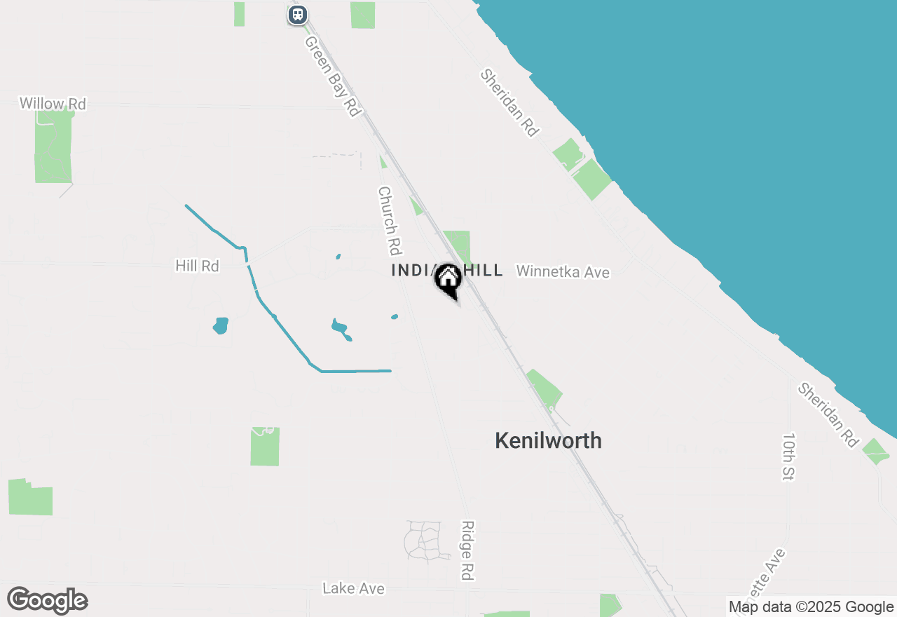 Map of 38 Brier Street, Winnetka, IL 60093
