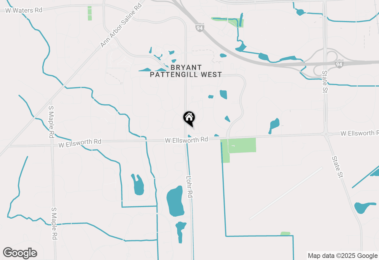 Map of 3932 Bridle Pass, Ann Arbor, MI 48108