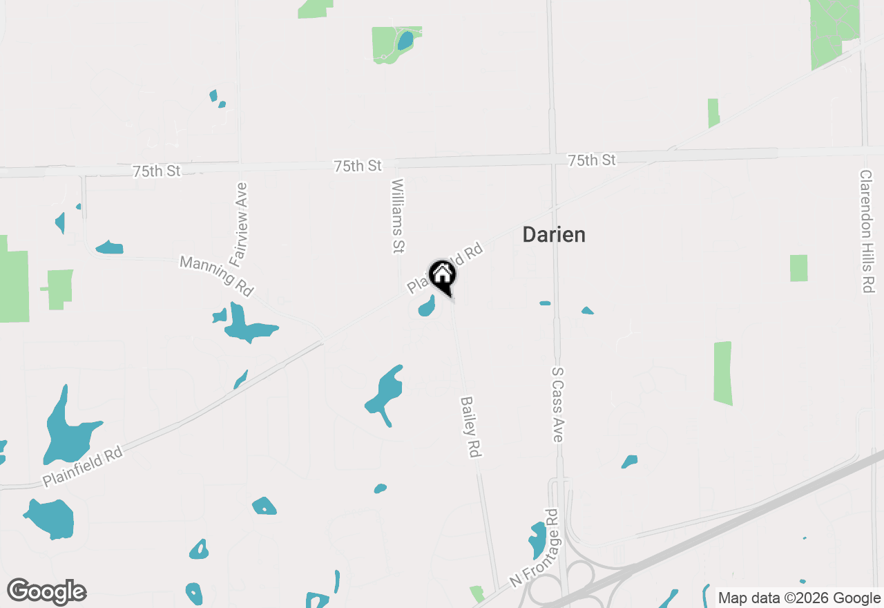 Map of 2129 Cottage Lane, Darien, IL 60561