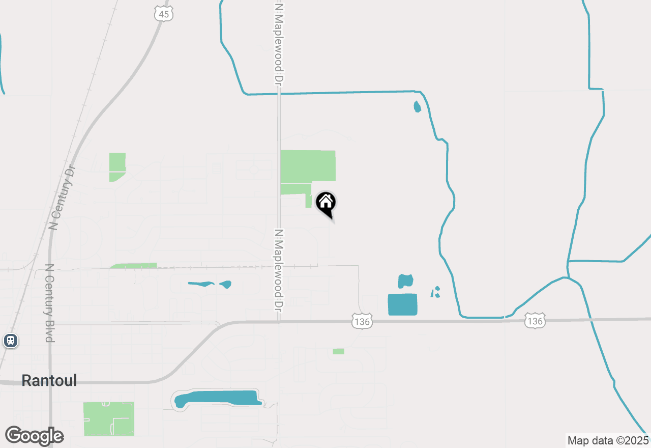 Map of 1357 Jeffrey Drive, Rantoul, IL 61866