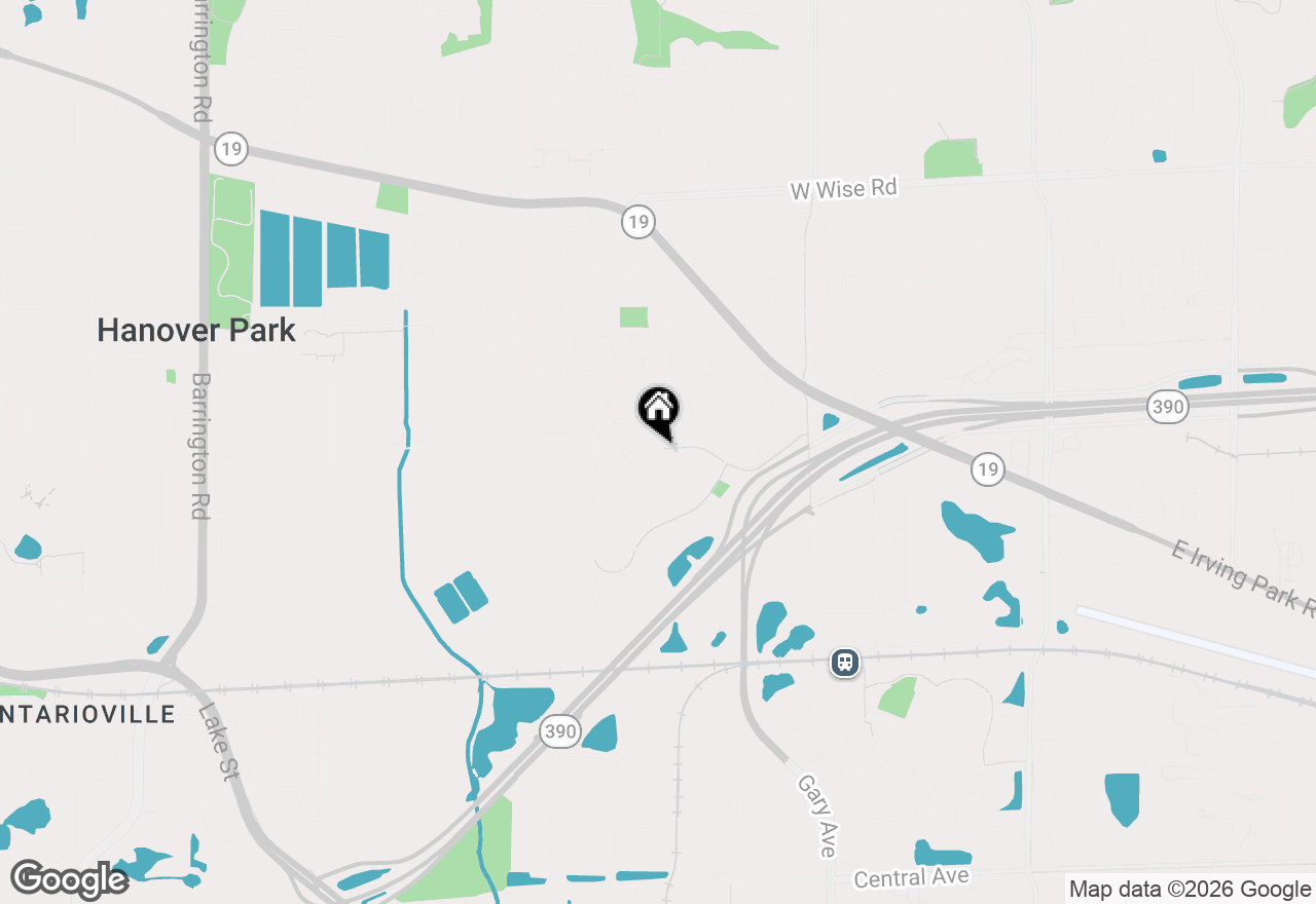 Map of 1827 Grove Avenue, Schaumburg, IL 60193