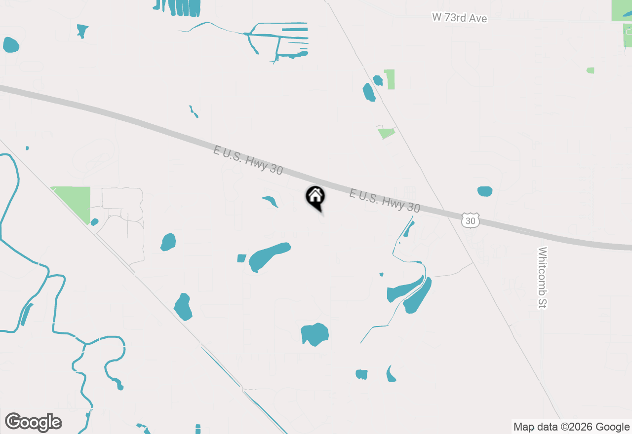 Map of 1962 Aspen Court, Crown Point, IN 46307