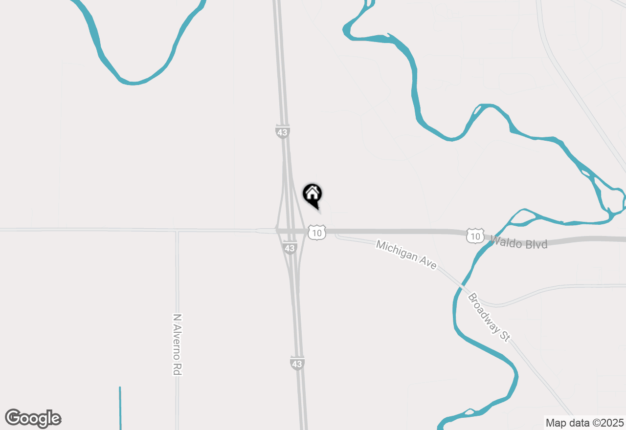 Map of 6000 County Road Jj, Manitowoc, WI 54220