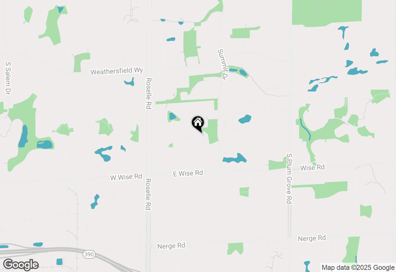 Map of 126 Manchester Court, Schaumburg, IL 60193